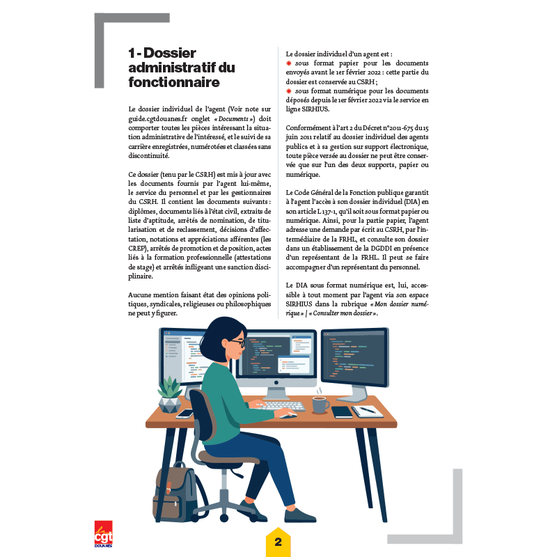 Guide des positions statutaires - Edition 2026